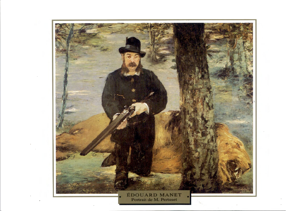 Prévisualisation du document Edouard MANET
PORTRAIT DE M. PERTUISET