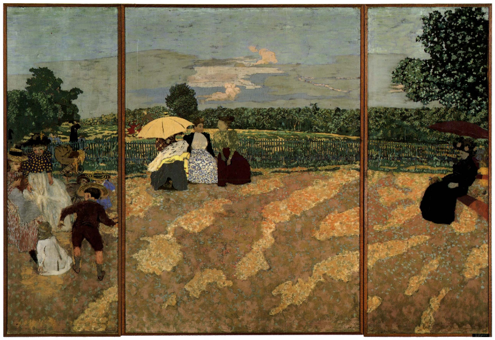 Prévisualisation du document Edouard VUILLARD: Jardins publics