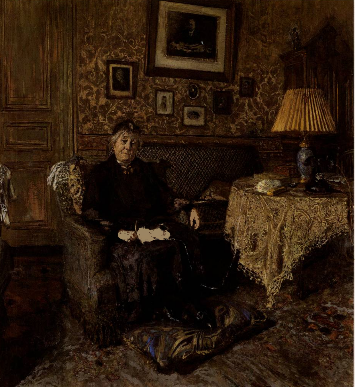 Prévisualisation du document Édouard VUILLARD:
MADAME BÉNARD.