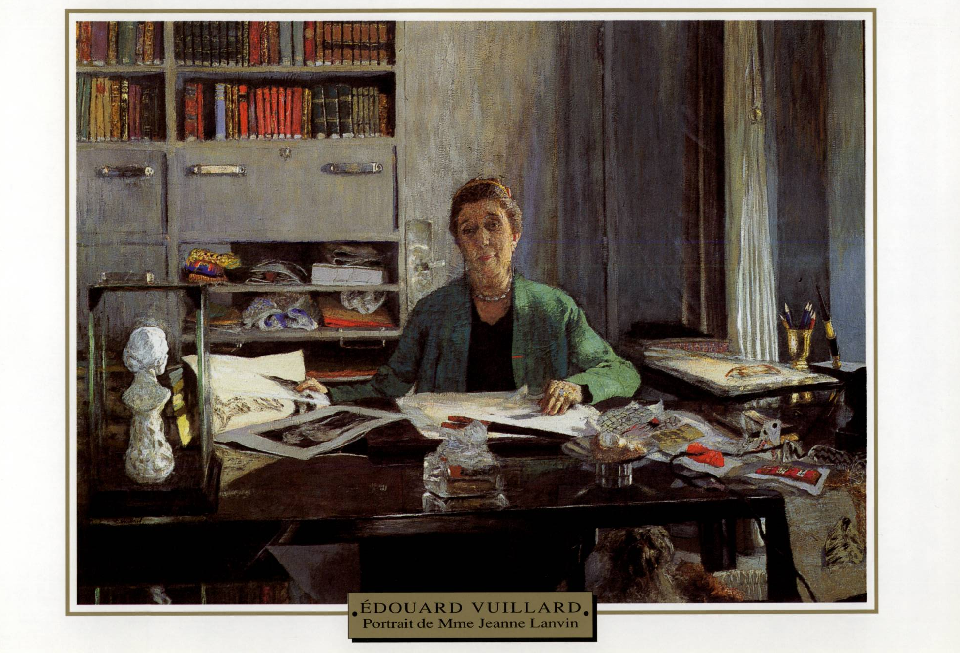 Prévisualisation du document Édouard VUILLARD : PORTRAIT DE MADAME JEANNE LANVIN