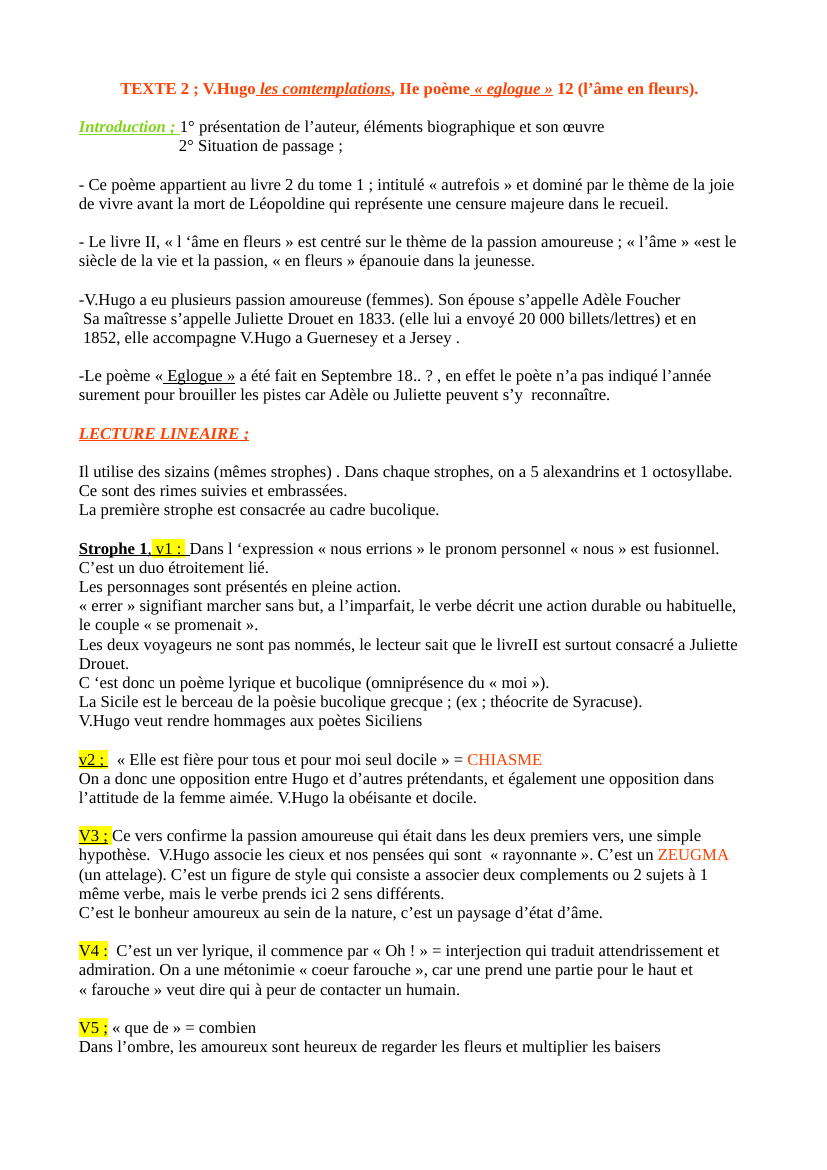 Prévisualisation du document EGLOGUE victor hugo analyse