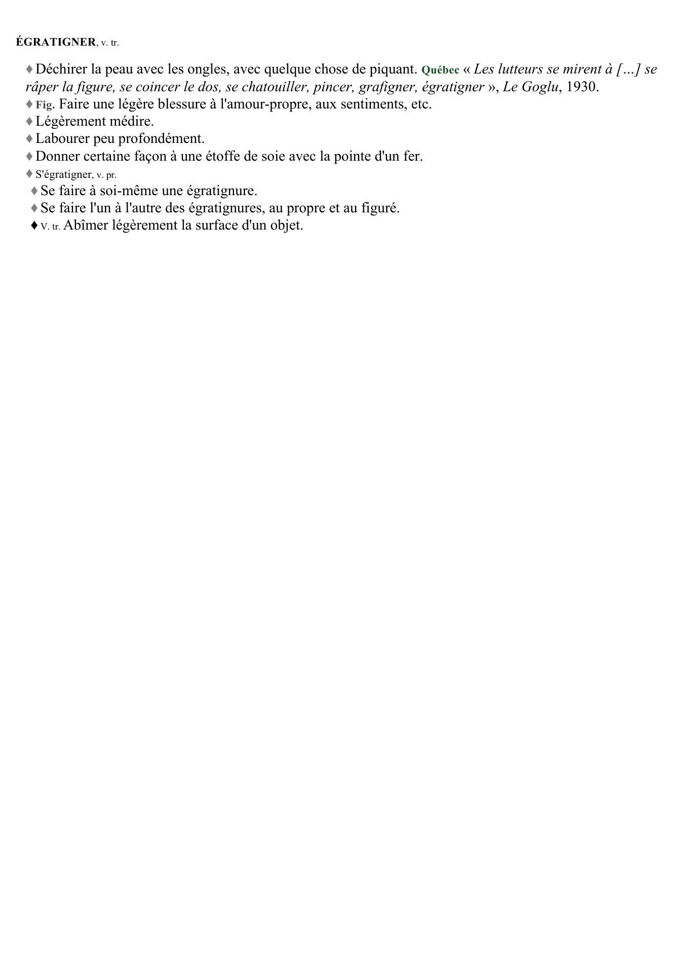 Prévisualisation du document ÉGRATIGNER, v.