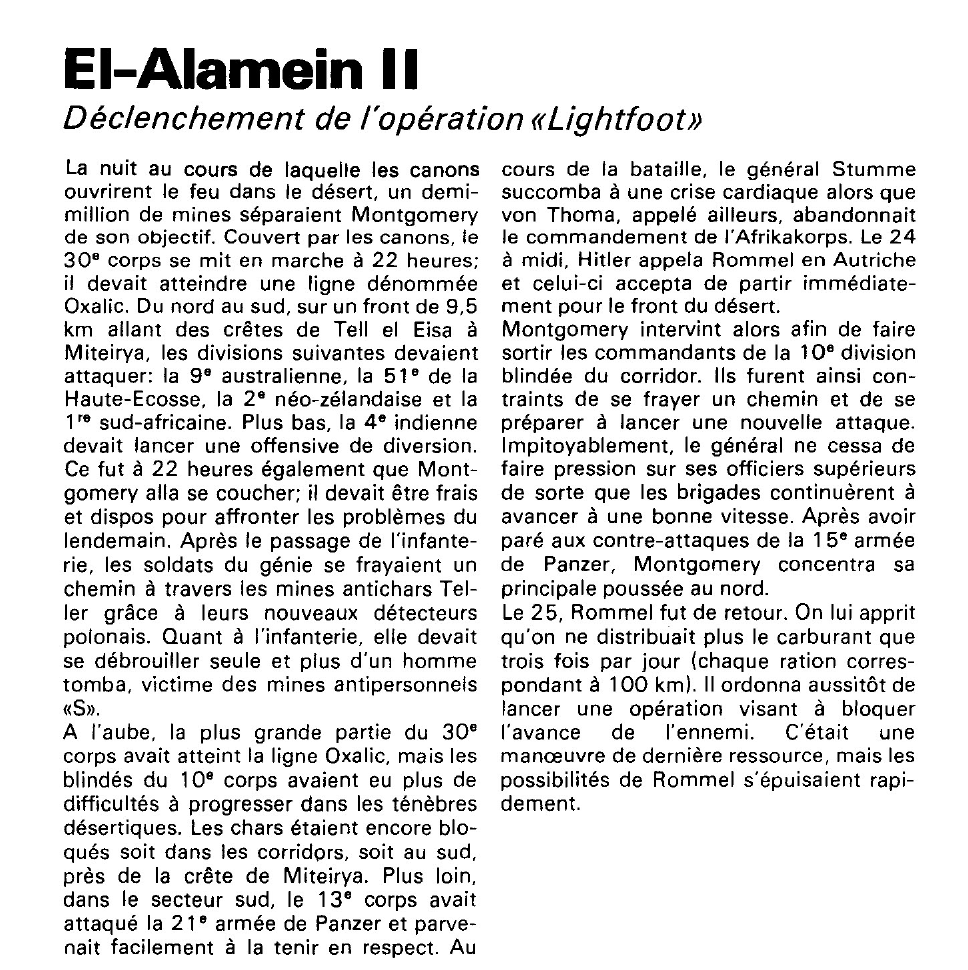Prévisualisation du document El-Alamein:
Montgomery dresse les plans de sa plus grande bataille.