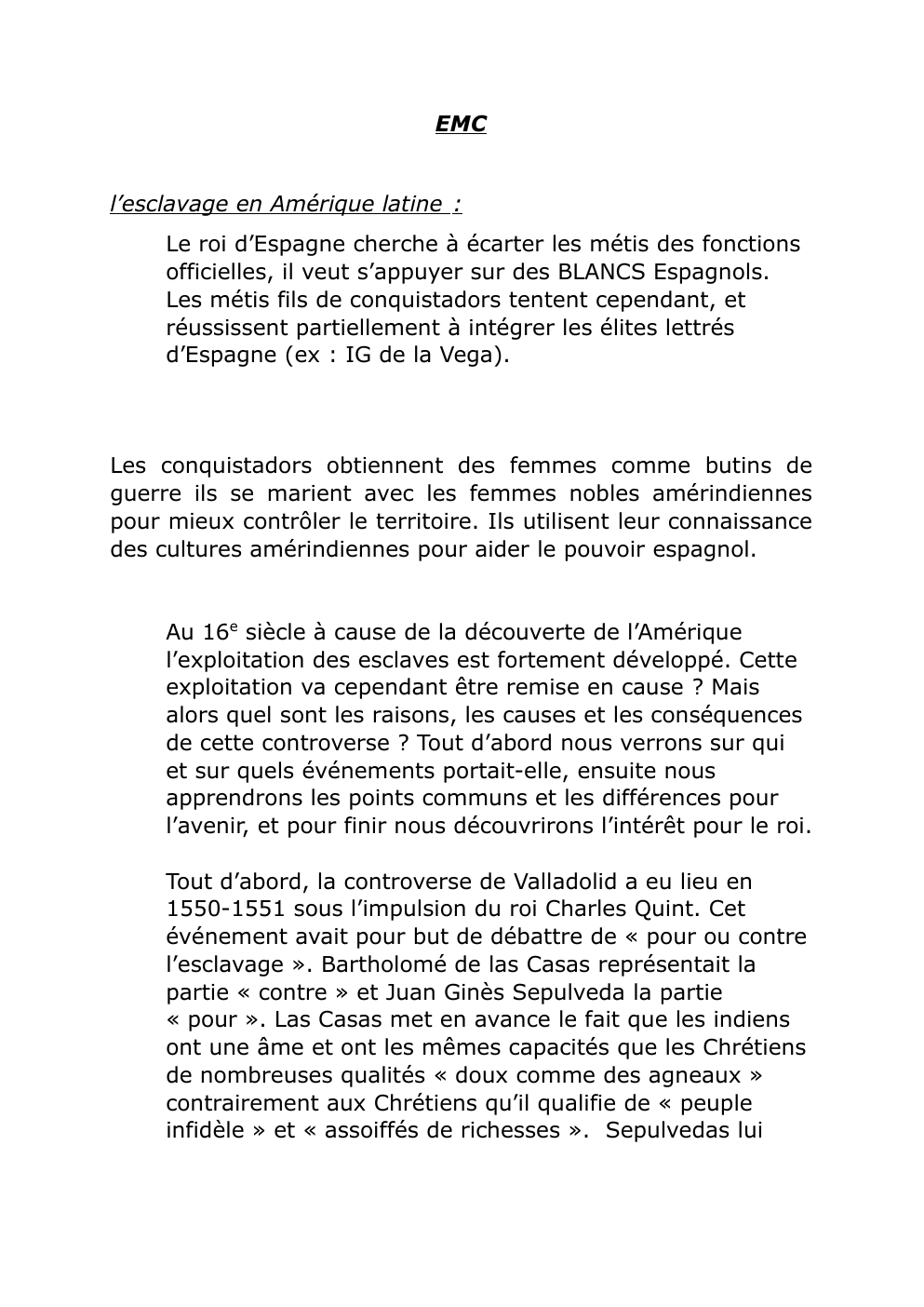 Prévisualisation du document EMC l’esclavage en Amérique latine :