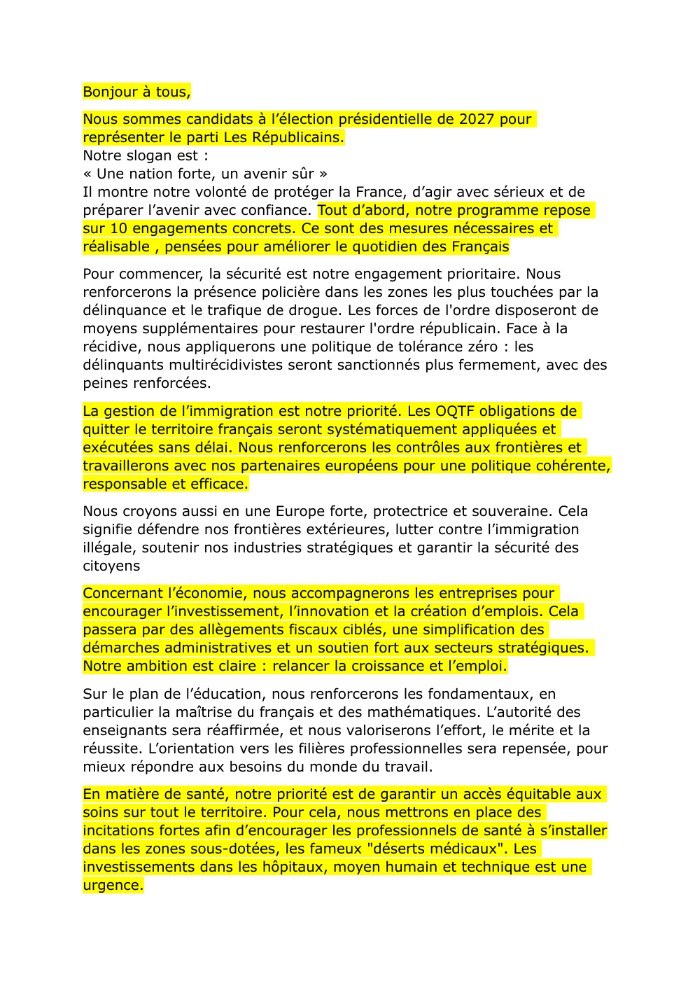 Prévisualisation du document emc politique Les Républicains.