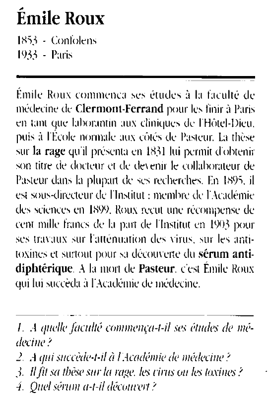 Prévisualisation du document Emile Roux