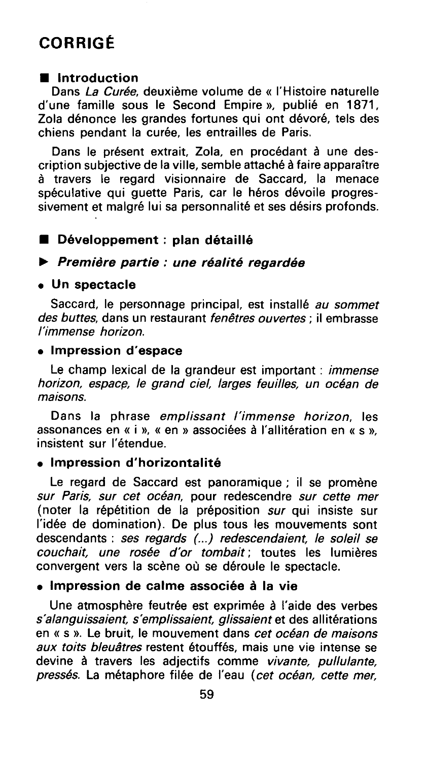 Prévisualisation du document Emile ZOLA. La Curée