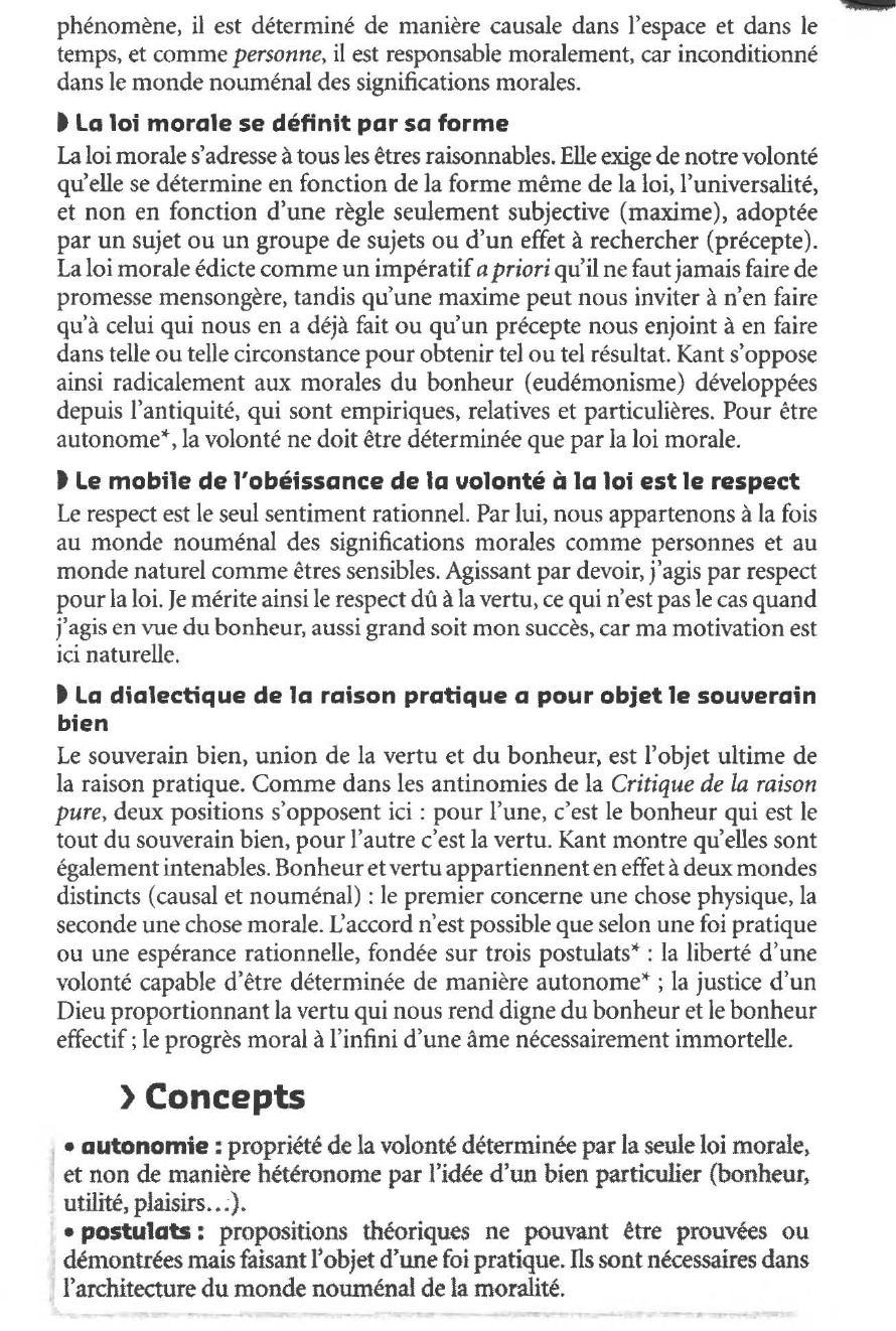 Prévisualisation du document EMMANUEL KANT : CRITIQUE DE LA RAISON PRATIQUE (Résumé & Analyse)