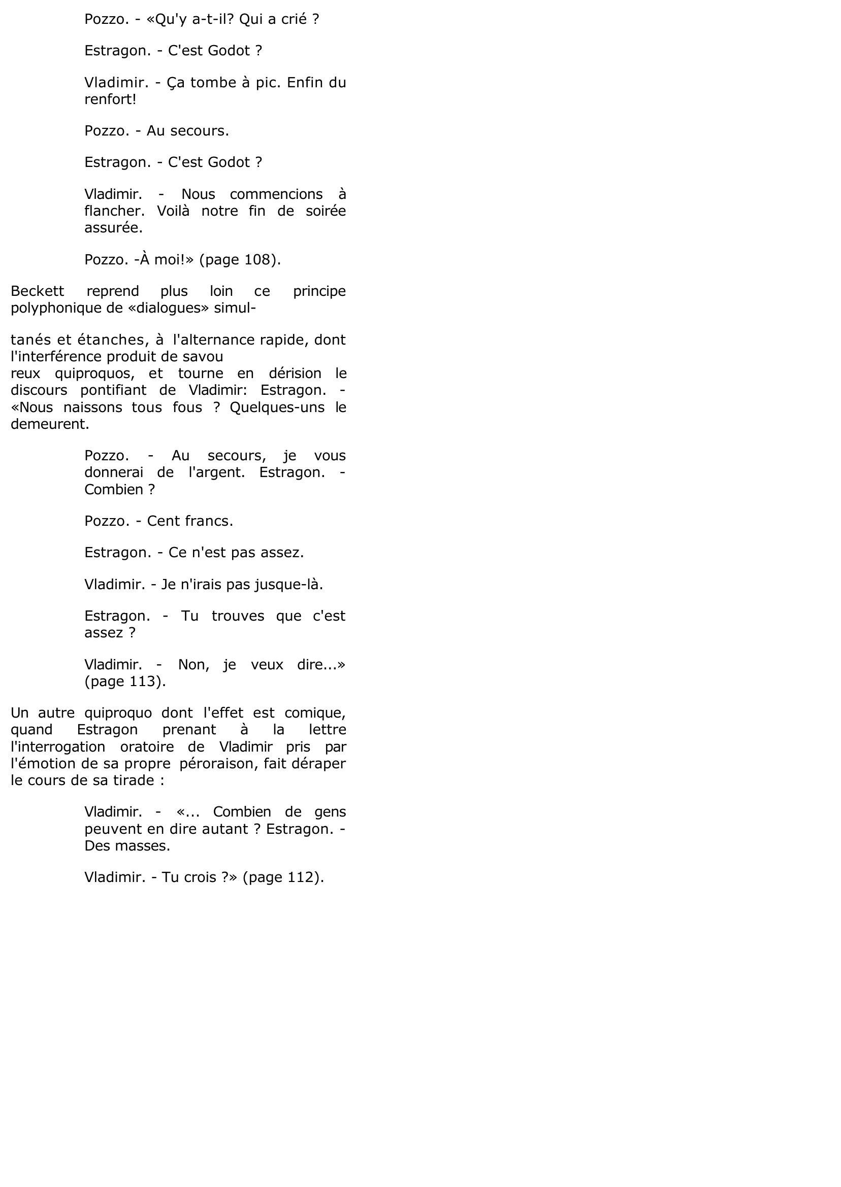 Prévisualisation du document En attendant Godot: ACTE II - DIVISION 3