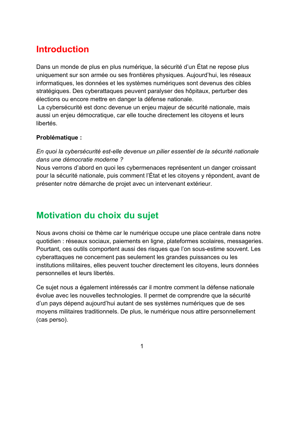 Prévisualisation du document En quoi la cybersécurité est-elle devenue un pilier essentiel de la sécurité nationale dans une démocratie moderne ?