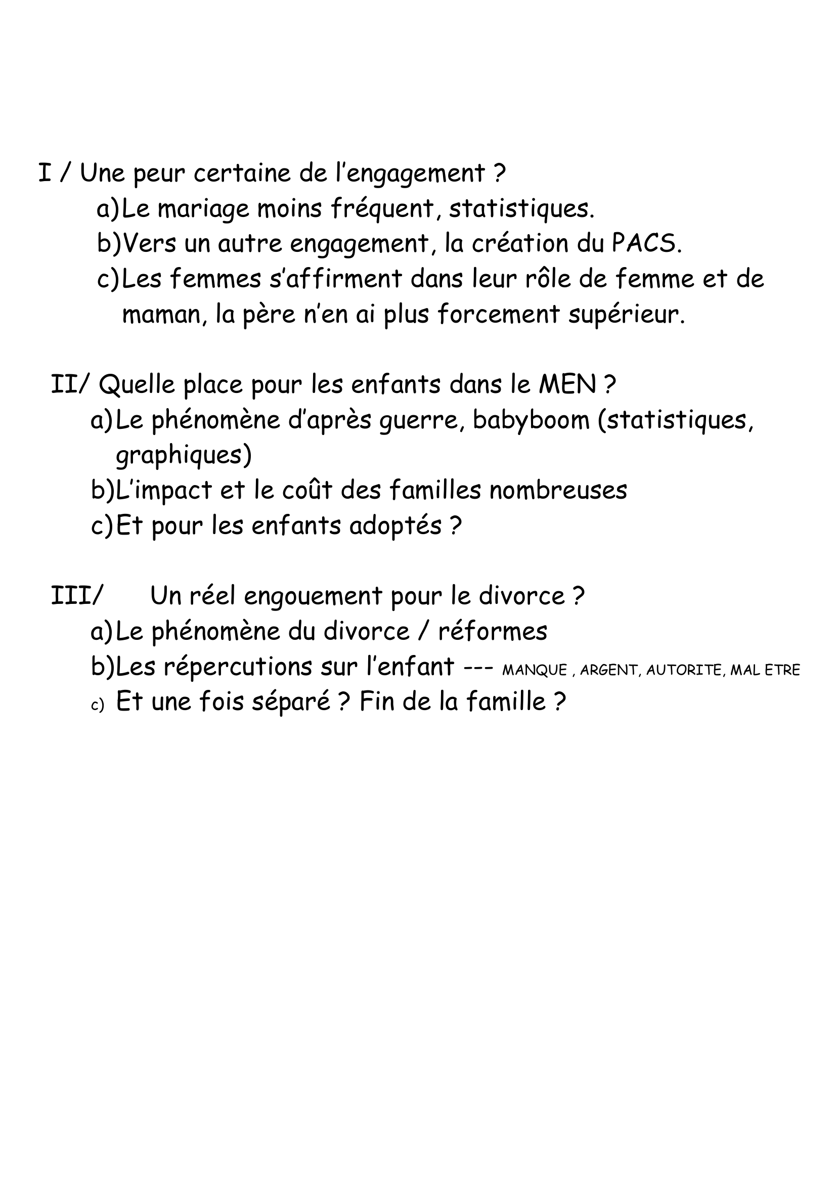 Prévisualisation du document En quoi l'évolution du modèle familiale a-t-il engendré une modification des droits de la famille de 1945 à nos jours.