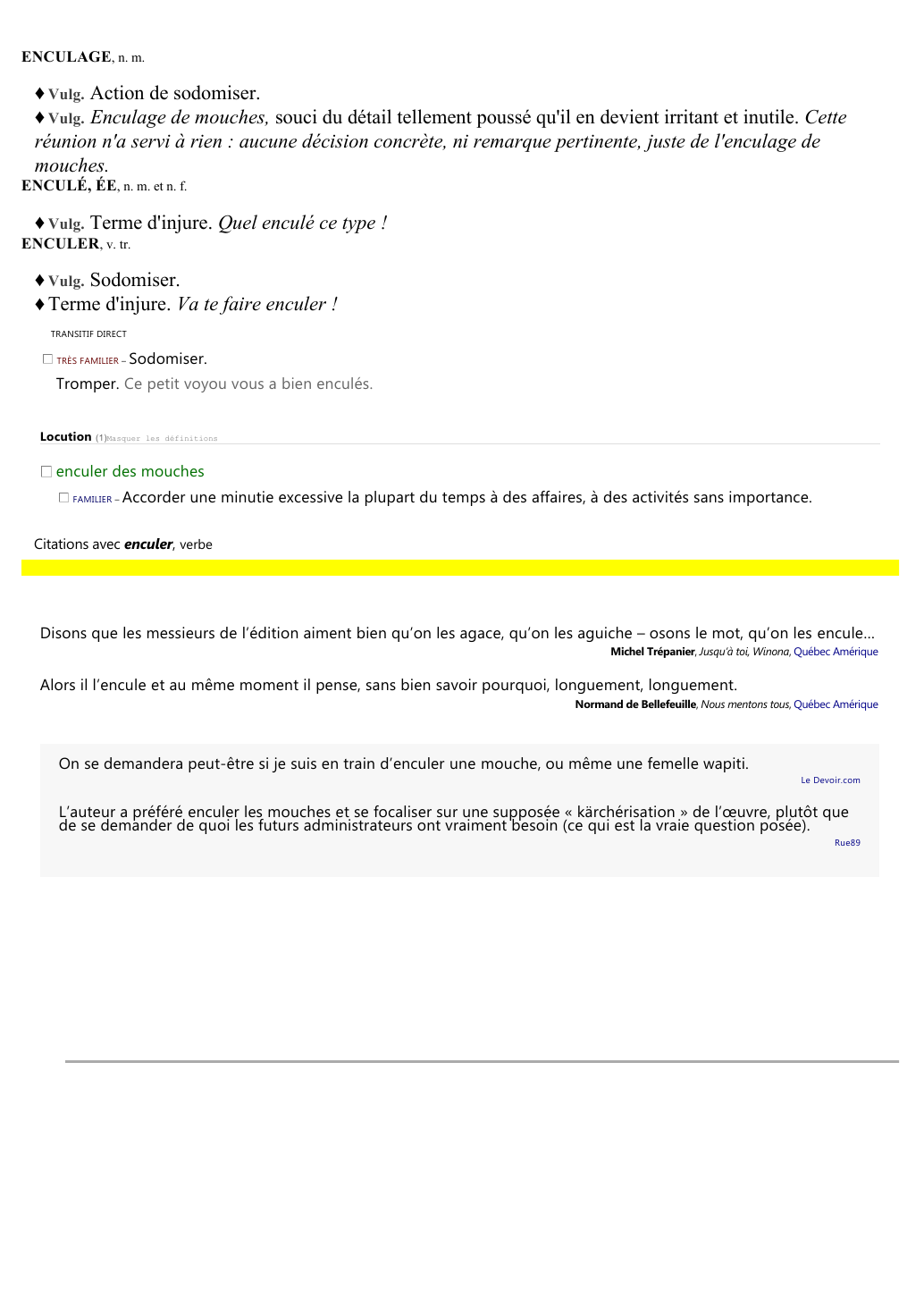 Prévisualisation du document ENCULAGE, n.