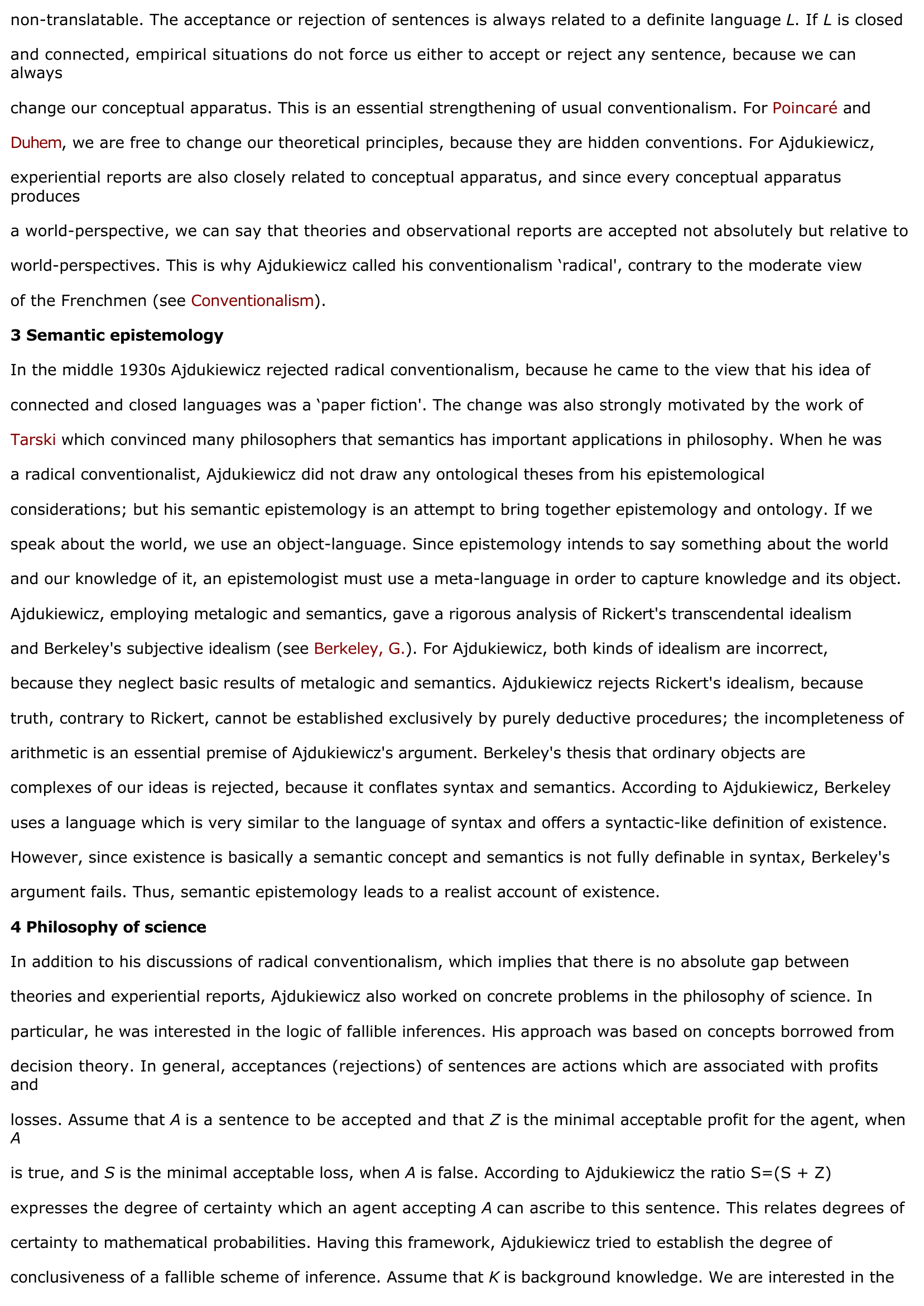 Prévisualisation du document Encyclopedia of Philosophy: Ajdukiewicz, Kazimierz