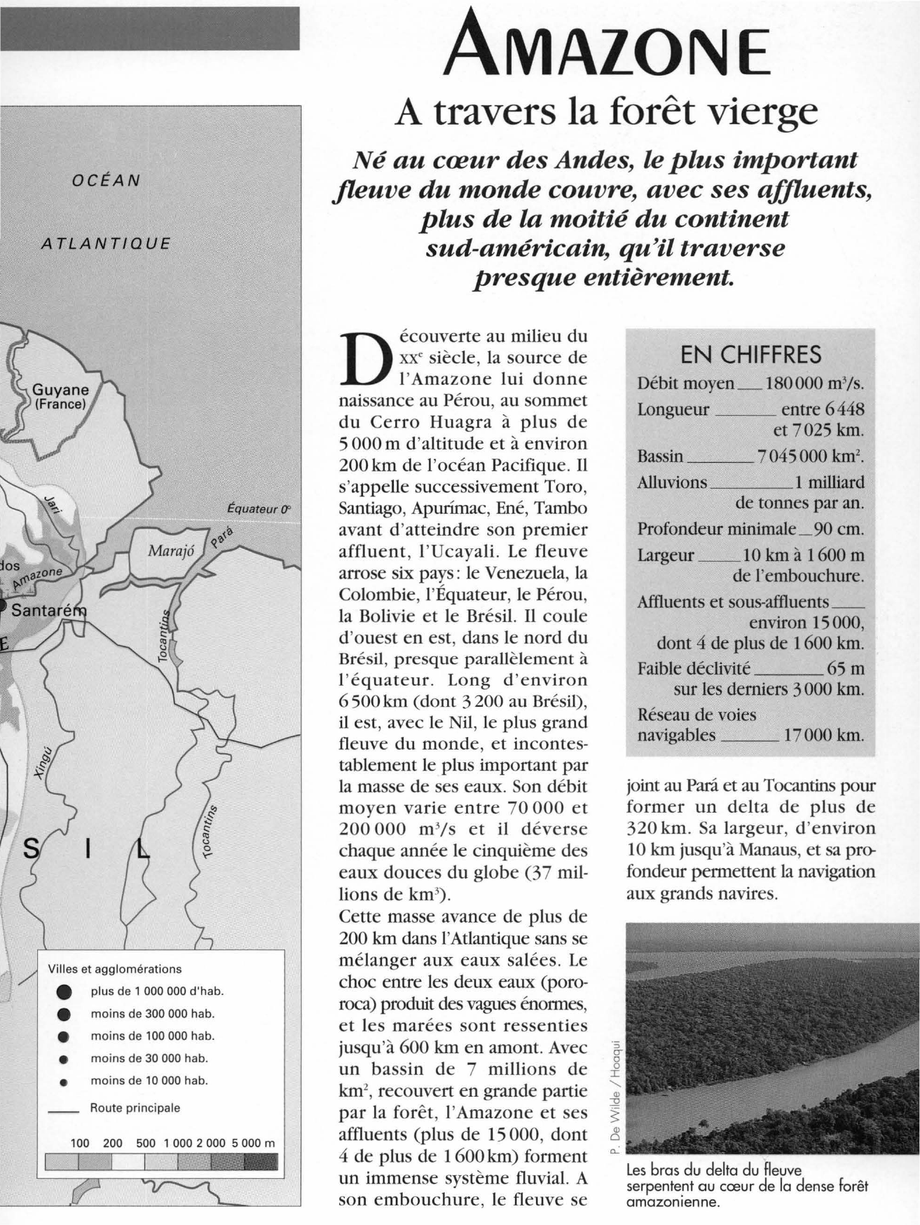 Prévisualisation du document ENCYCLOPEDIE: Amazone (fleuve)