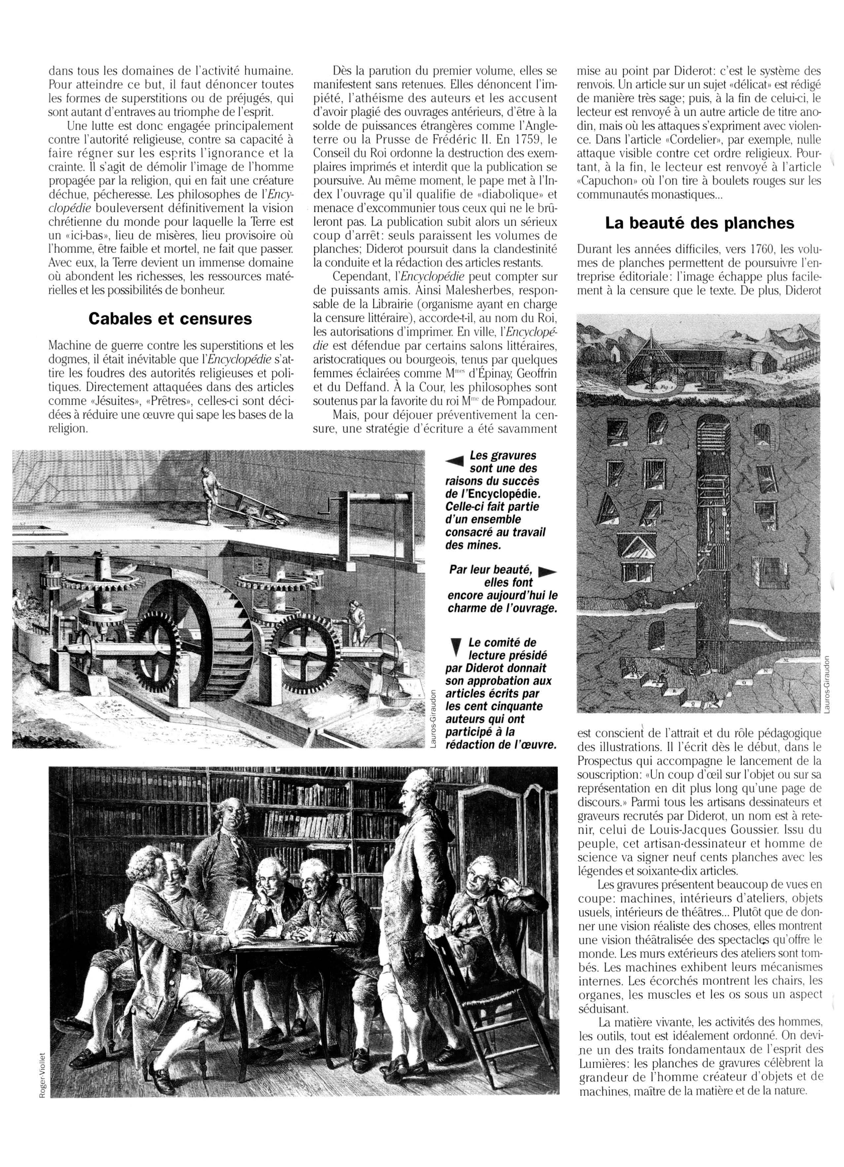 Prévisualisation du document Encyclopédie de Diderot