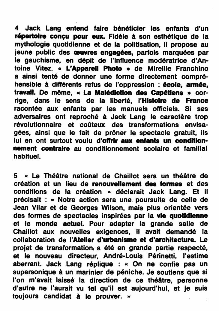 Prévisualisation du document ENCYCLOPEDIE: Lang, Jack