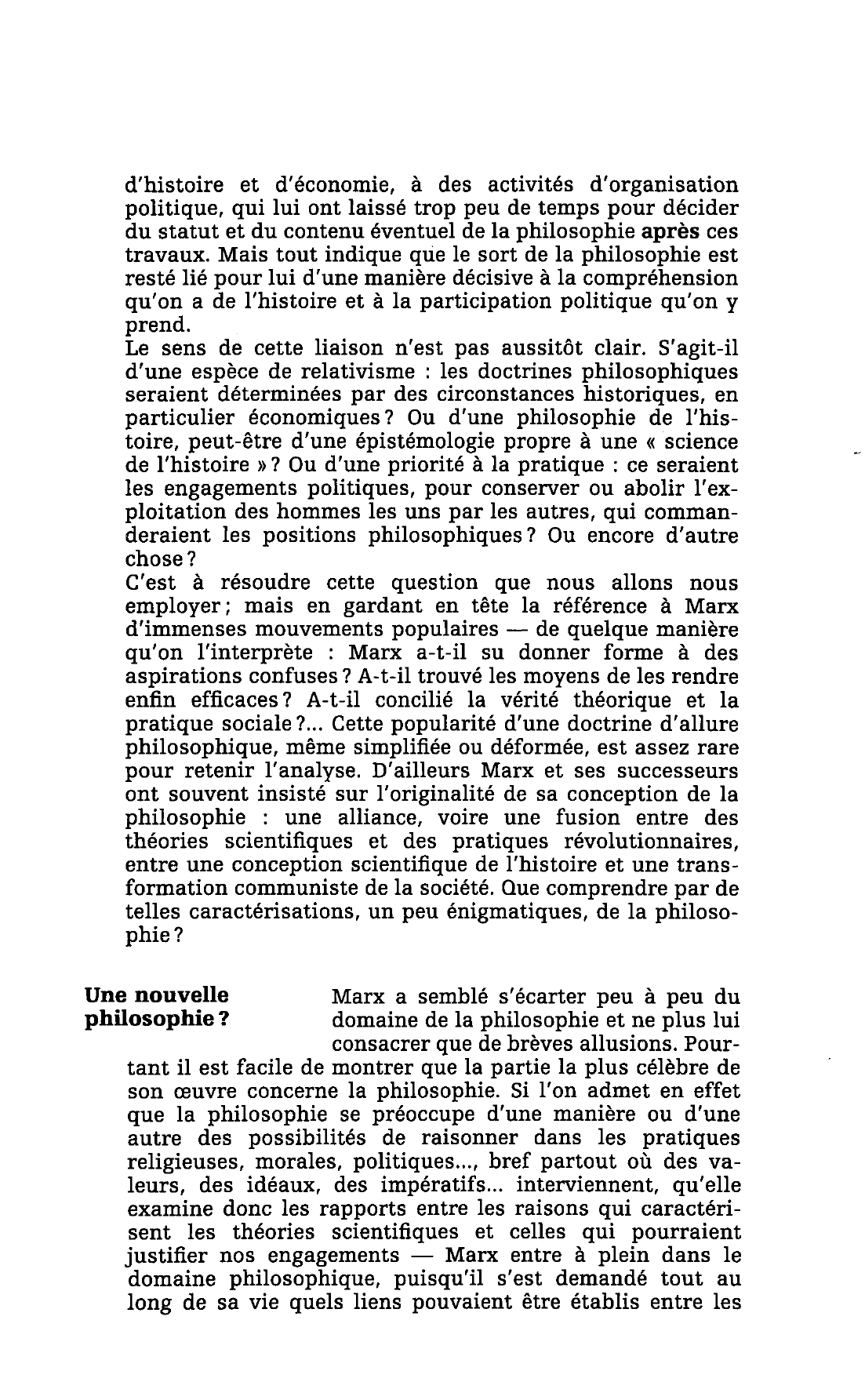 Prévisualisation du document ENCYCLOPEDIE: Marx, Karl