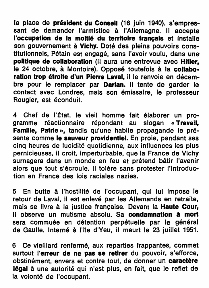 Prévisualisation du document ENCYCLOPEDIE: Pétain, Philippe