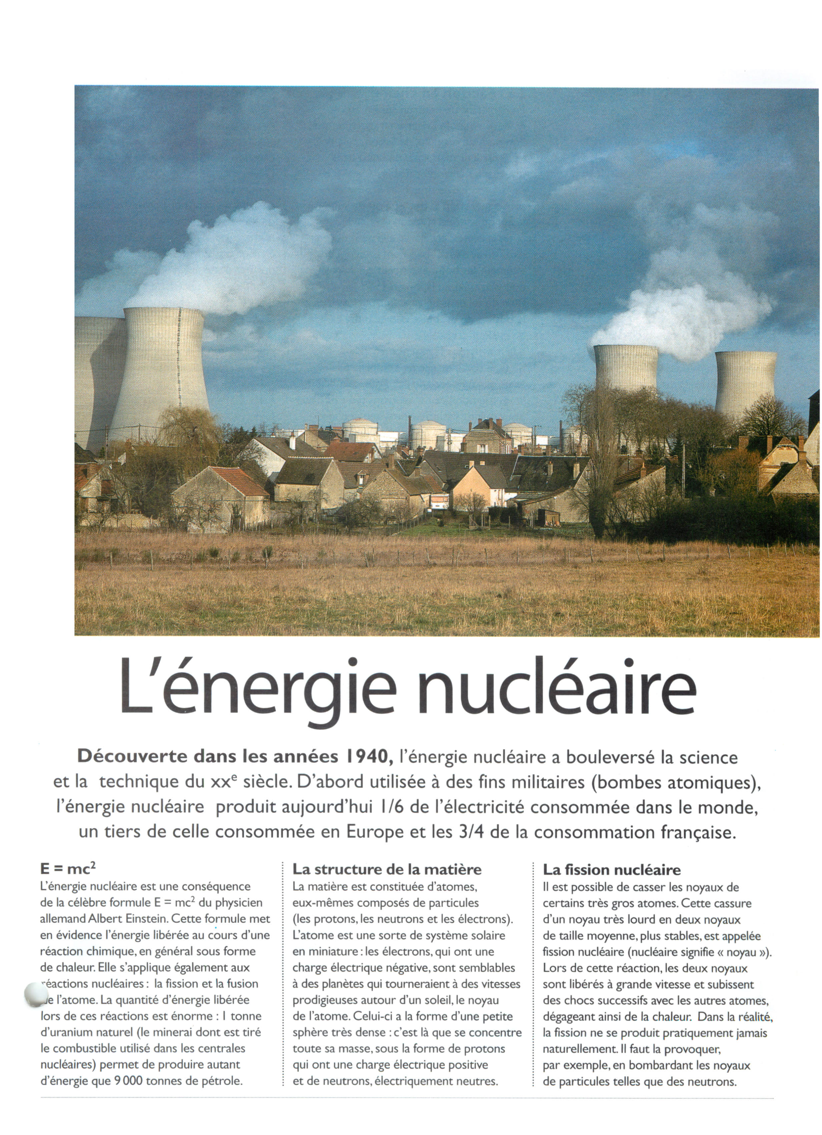 Prévisualisation du document énergie nucléaire