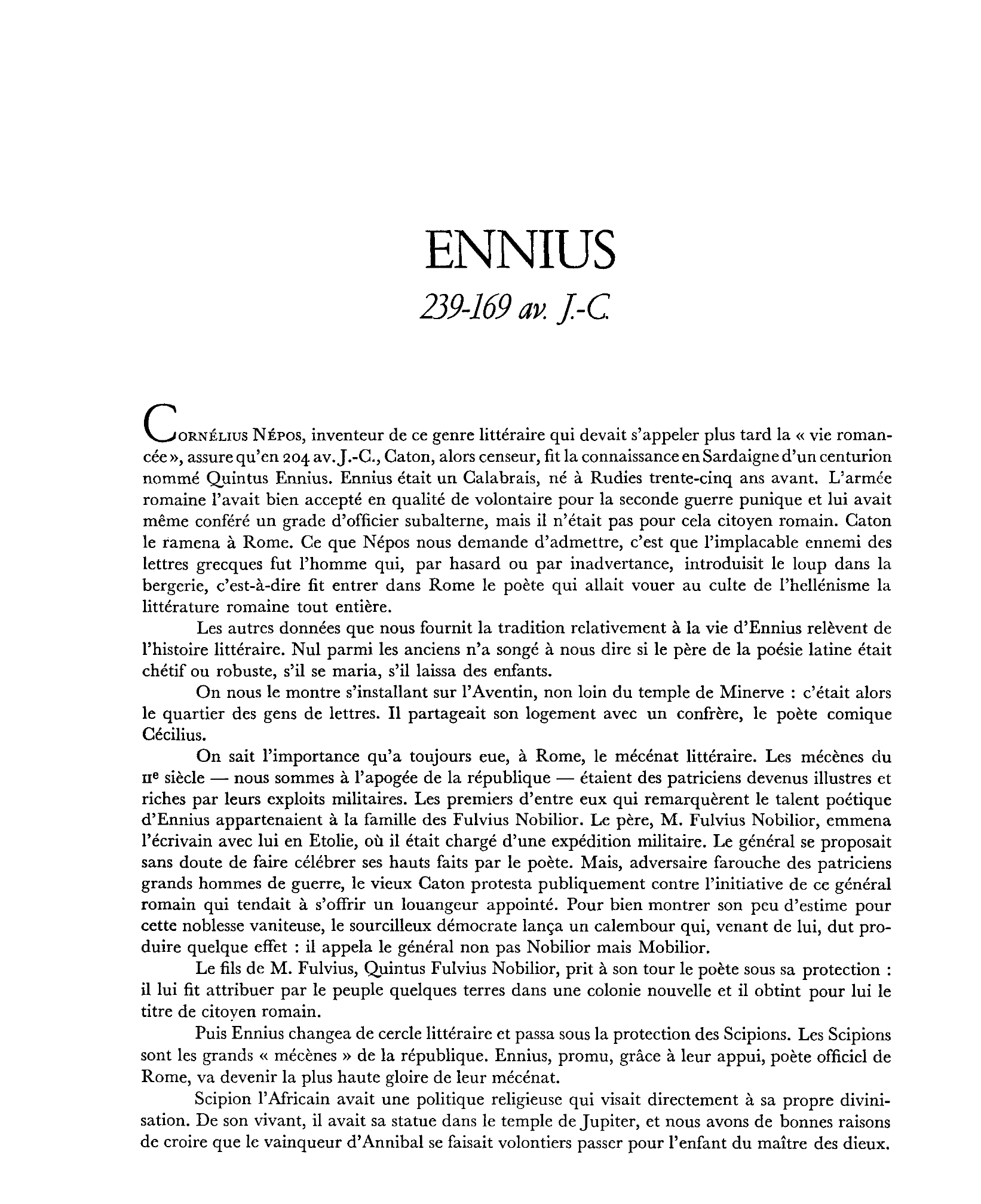 Prévisualisation du document ENNIUS