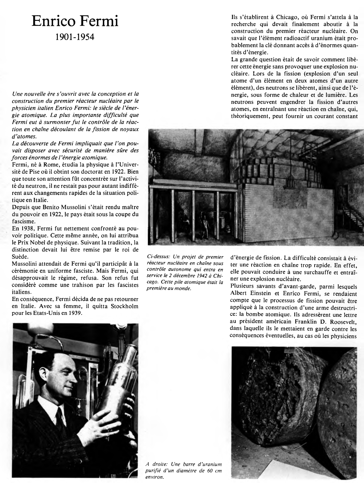 Prévisualisation du document Enrico Fermi