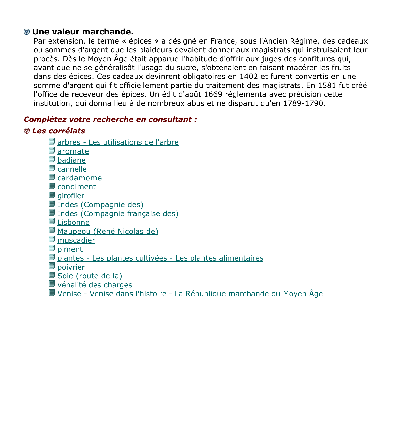 Prévisualisation du document épice.