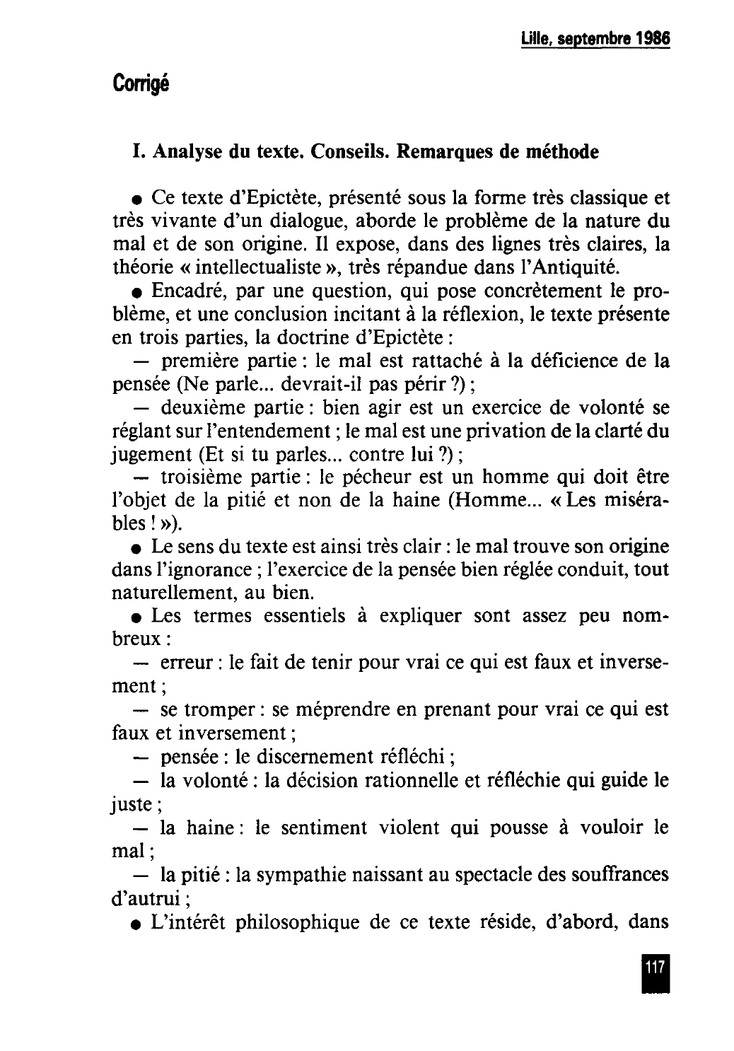 Prévisualisation du document EPICTÈTE  Entretiens (I) XVIII, Les Stoïciens, in Pléiade, p. 850