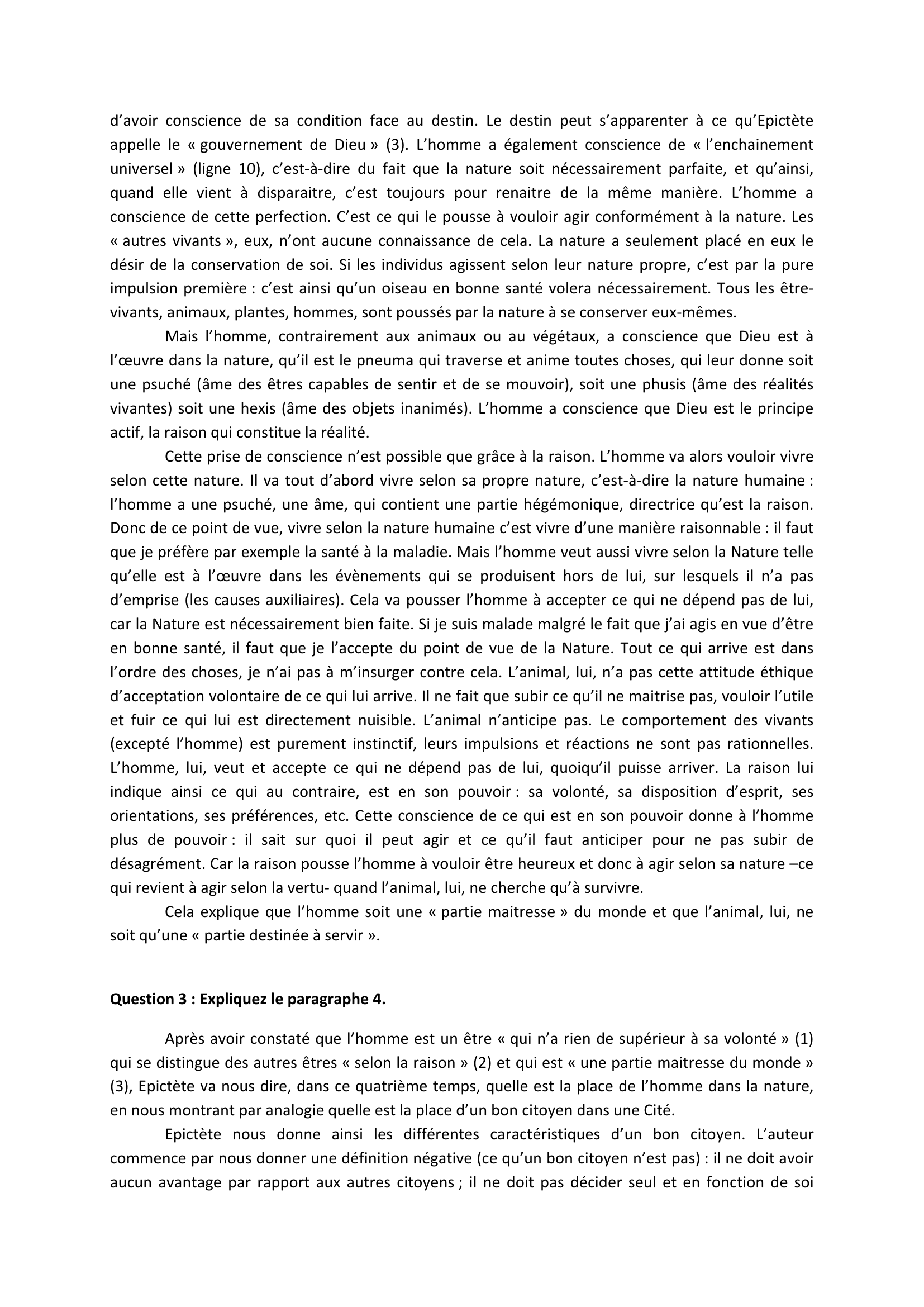 Prévisualisation du document Epictète, Entretiens, II, 10.