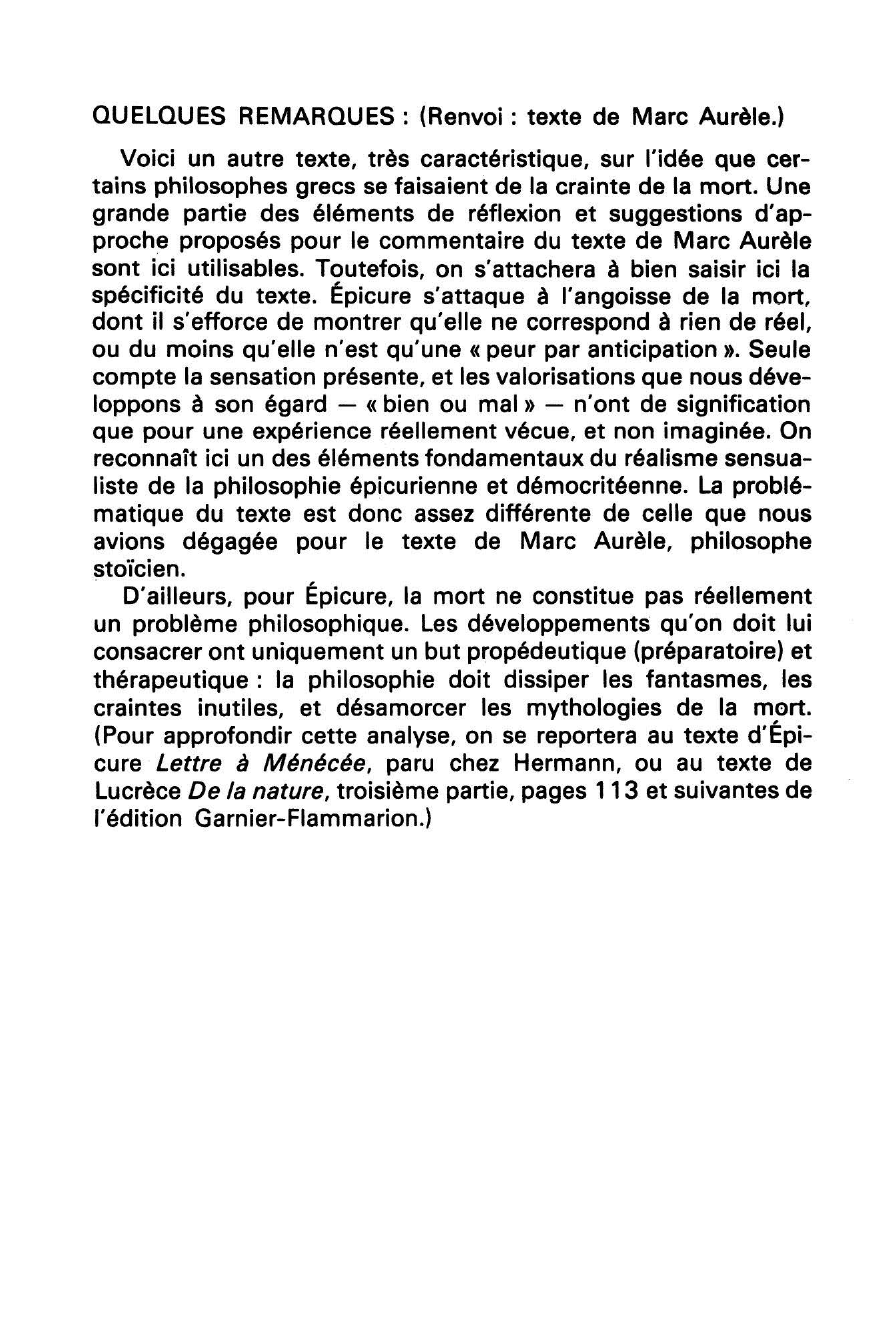 Prévisualisation du document ÉPICURE ET LA PEUR DE LA MORT