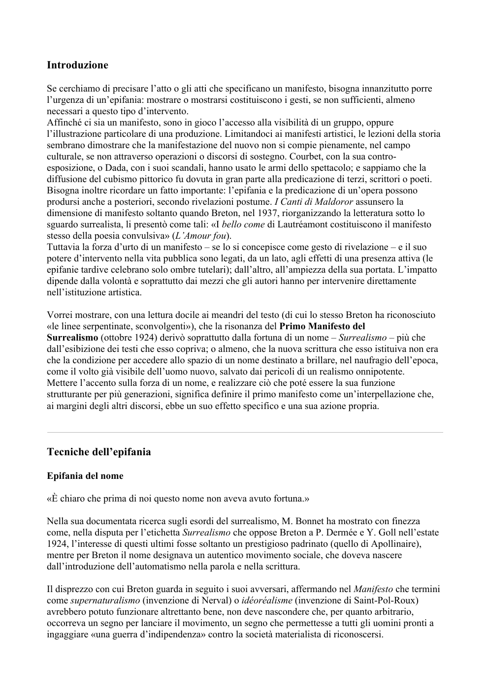 Prévisualisation du document Epiphanie de manifestes