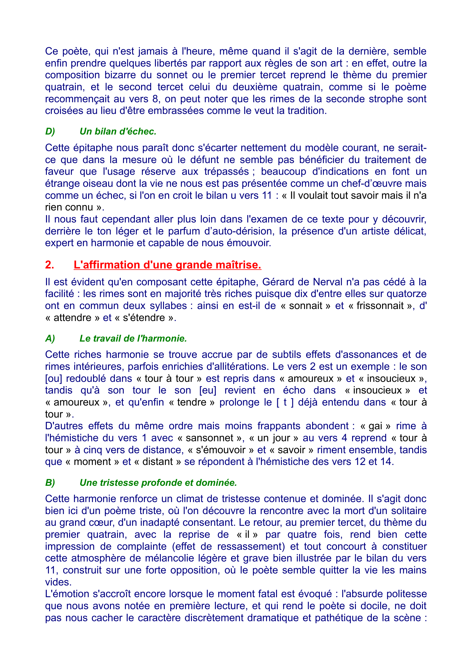 Prévisualisation du document ÉPITAPHE de Gérard de Nerval