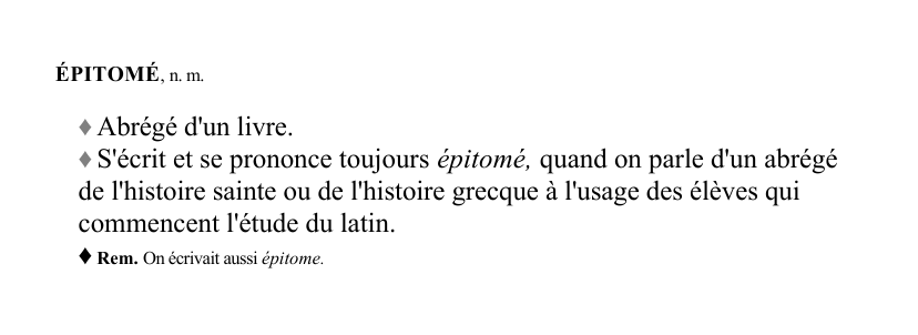 Prévisualisation du document ÉPITOMÉ , n.