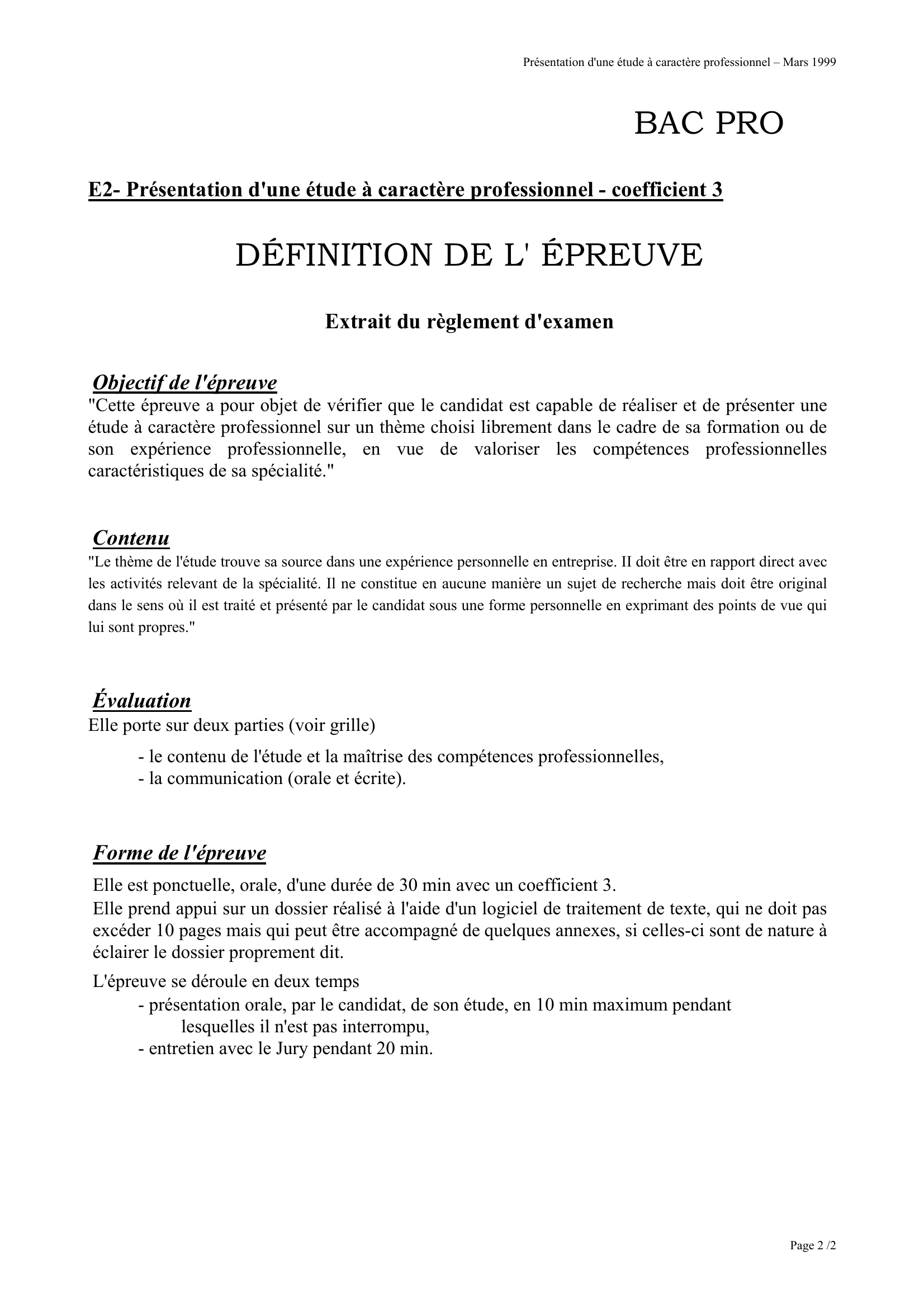 Prévisualisation du document Epreuve E2 compta