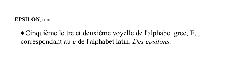 Prévisualisation du document EPSILON , n.