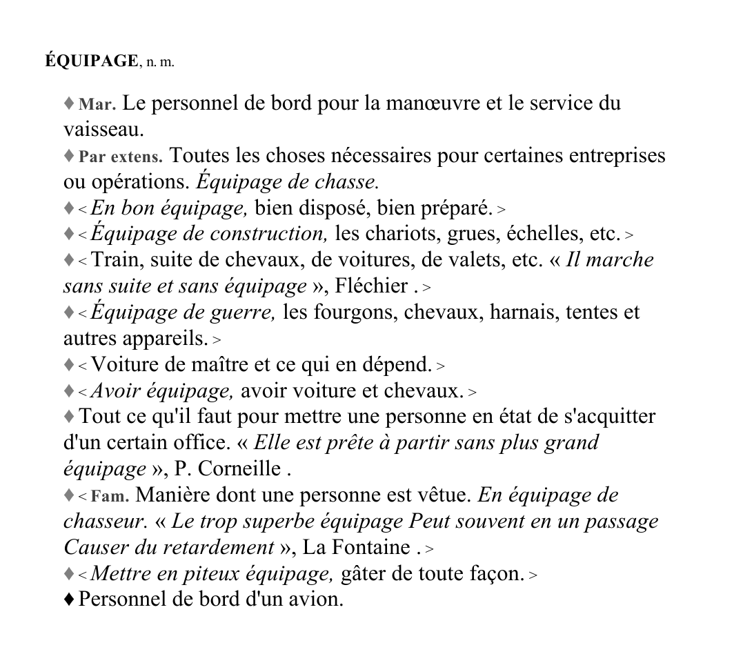 Prévisualisation du document ÉQUIPAGE, n.