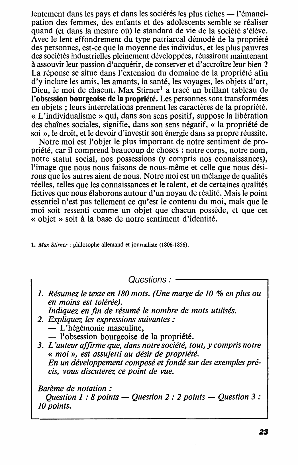 Prévisualisation du document Éric FROMM, A voir ou être, Éditions R. Lattant, coll. Réponses