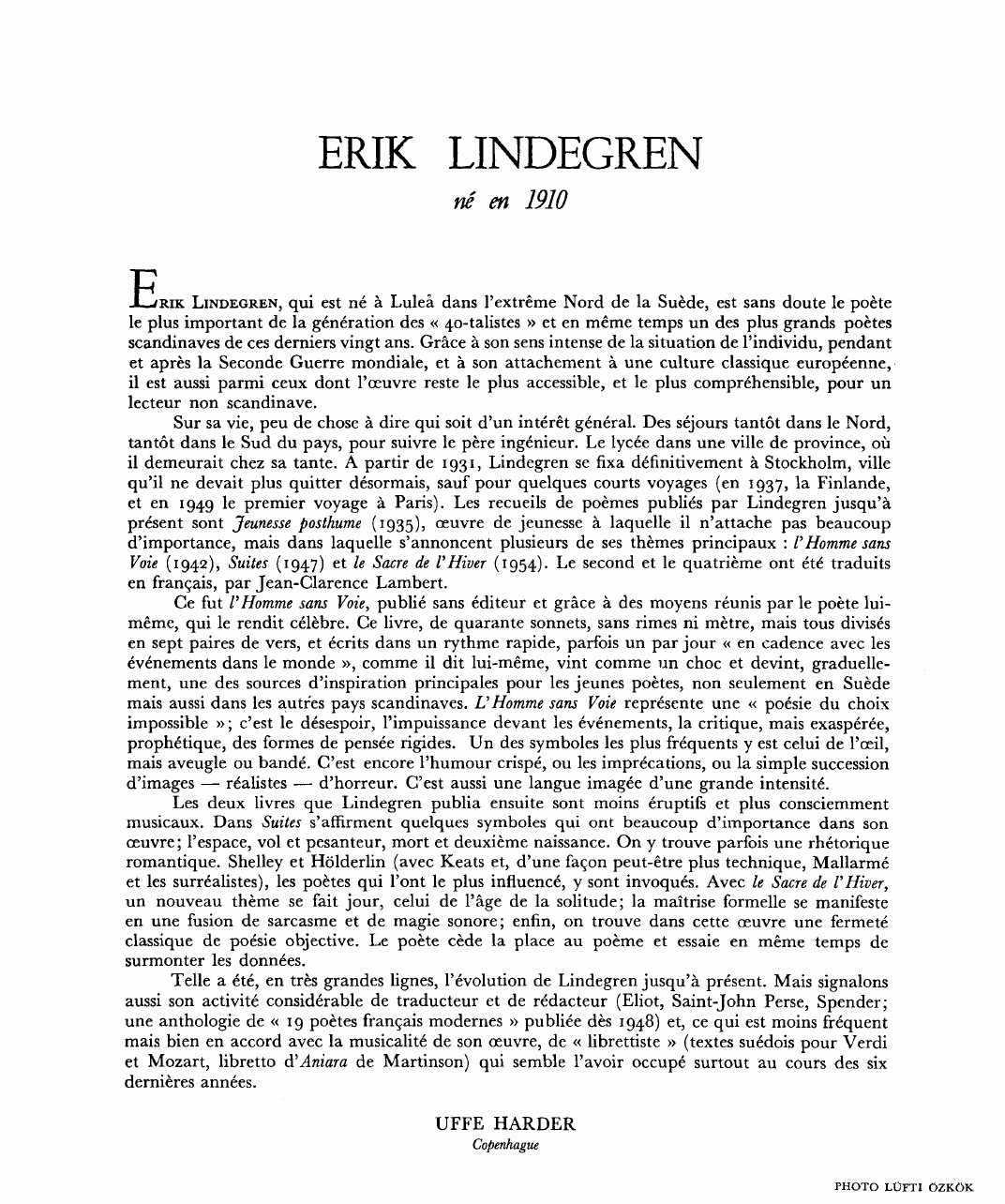 Prévisualisation du document ERIK LINDEGREN