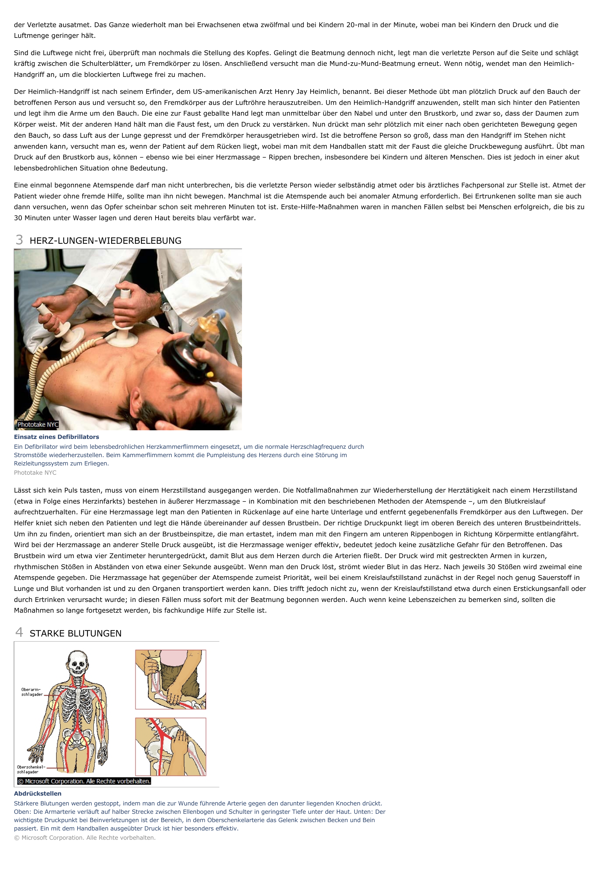 Prévisualisation du document Erste Hilfe - biologie.