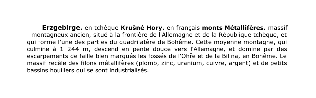 Prévisualisation du document Erzgebirge.