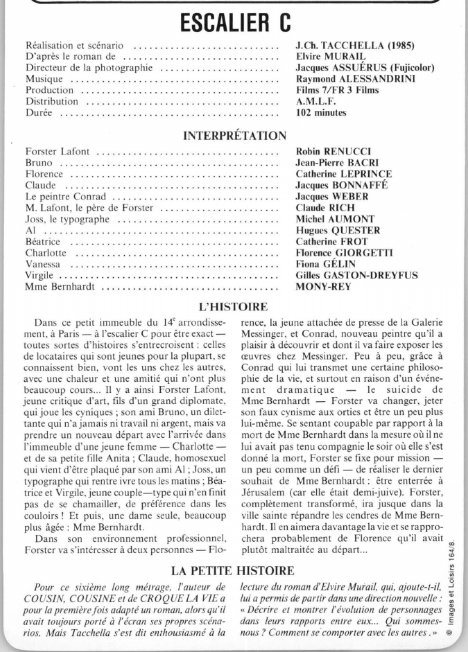 Prévisualisation du document ESCALIER C