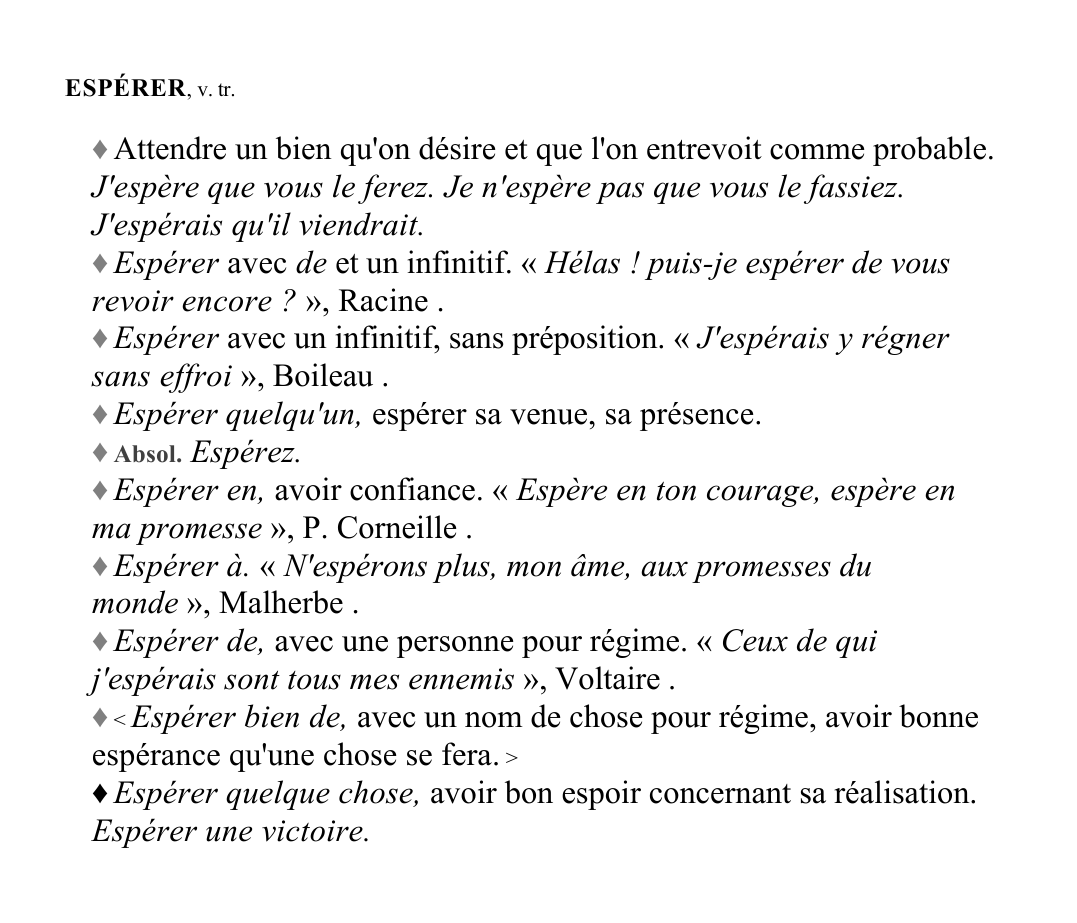Prévisualisation du document ESPÉRER , v.