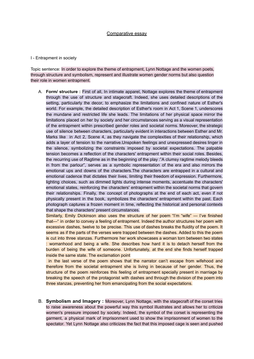 Prévisualisation du document Essay on entrapment