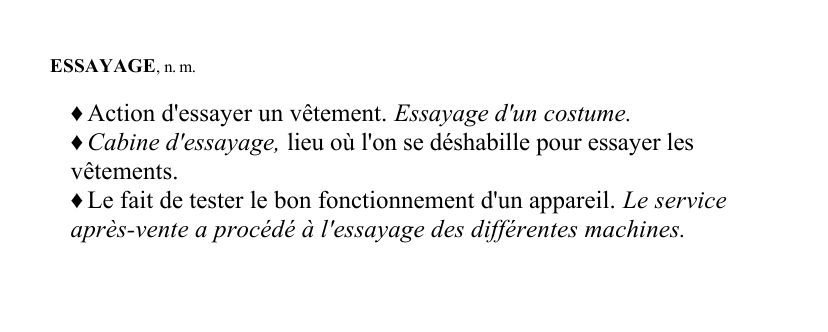 Prévisualisation du document ESSAYAGE, n.