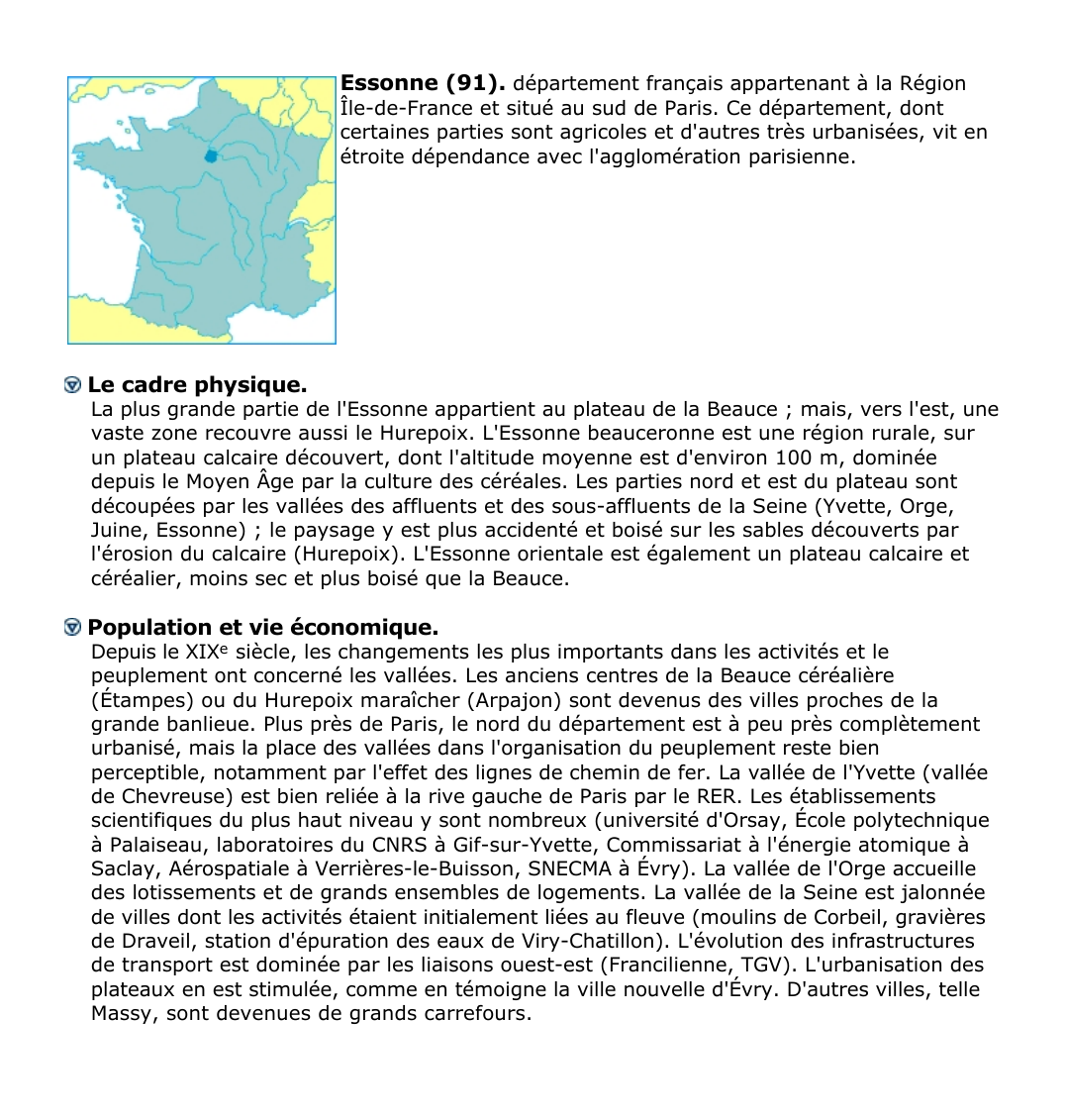 Prévisualisation du document Essonne (91).