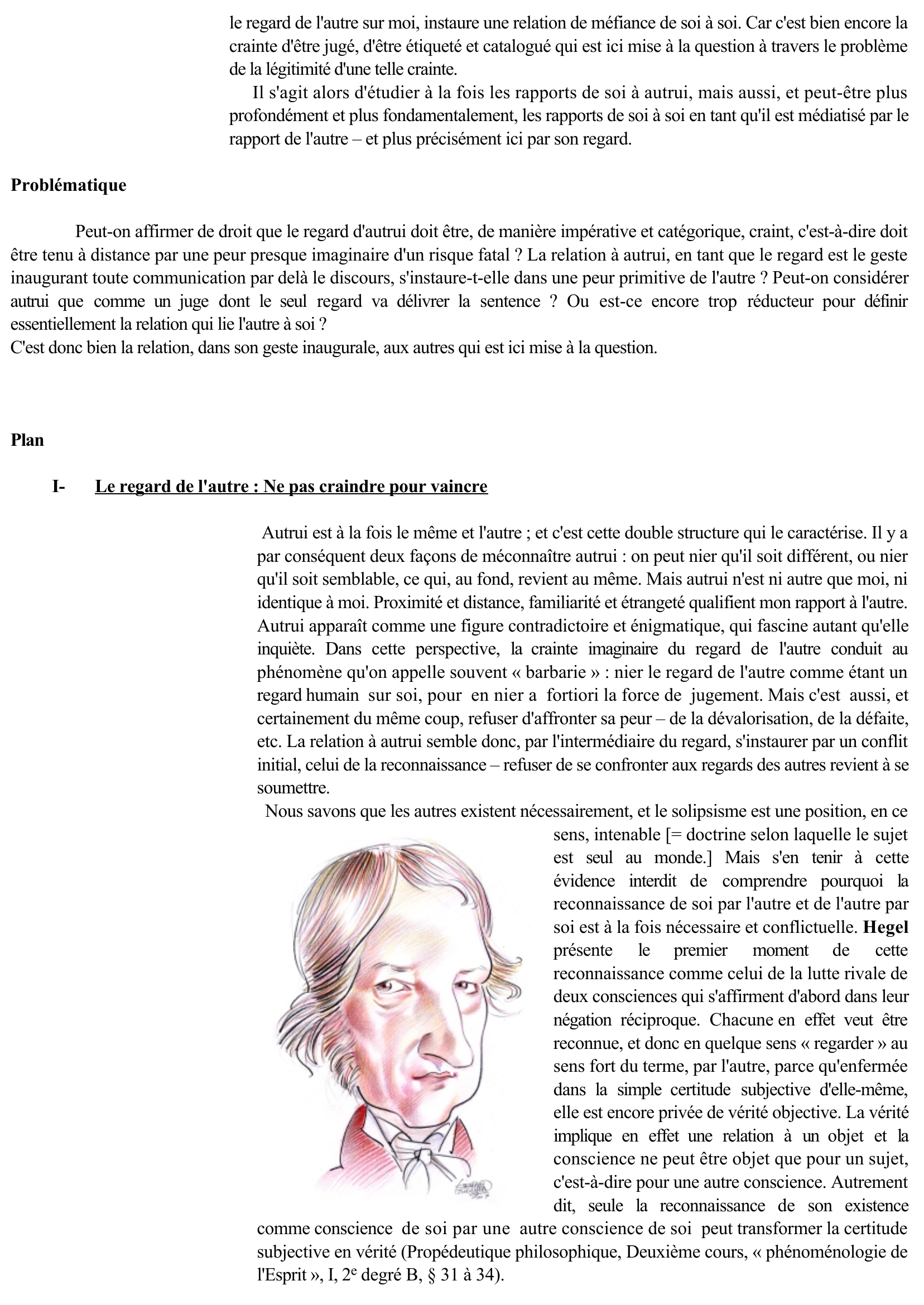 Prévisualisation du document Est-ce qu'il faut craindre le regard des autres 	?