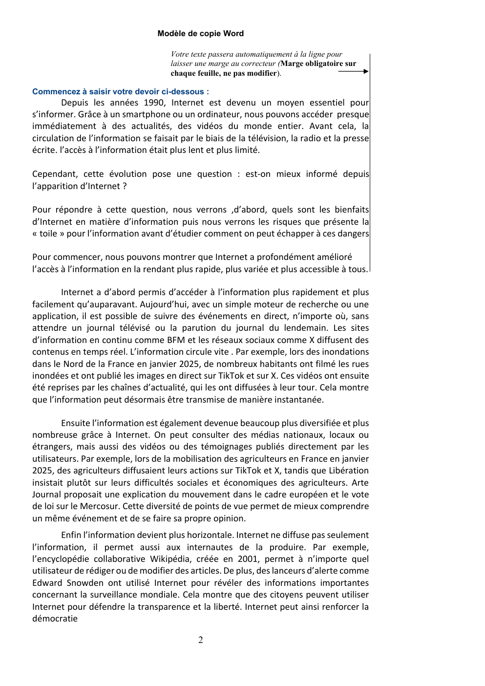 Prévisualisation du document Est on mieux informé avec Internet