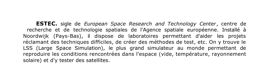 Prévisualisation du document ESTEC.