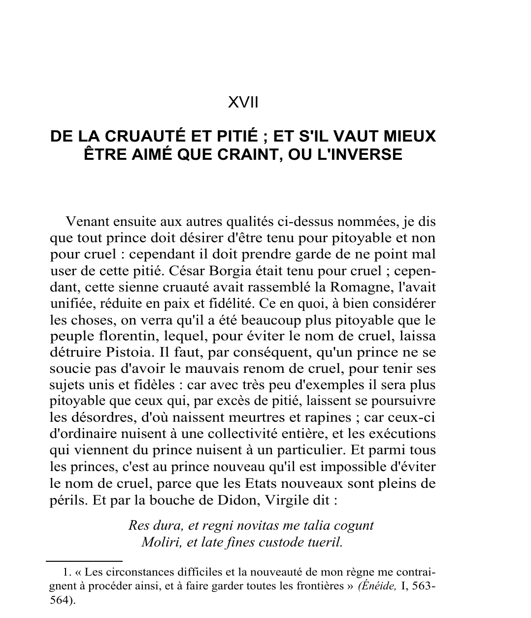 Prévisualisation du document et Alexandre ; car dépenser le bien d'autrui n'enlève rien à ton
prestige, mais te l'accroît.