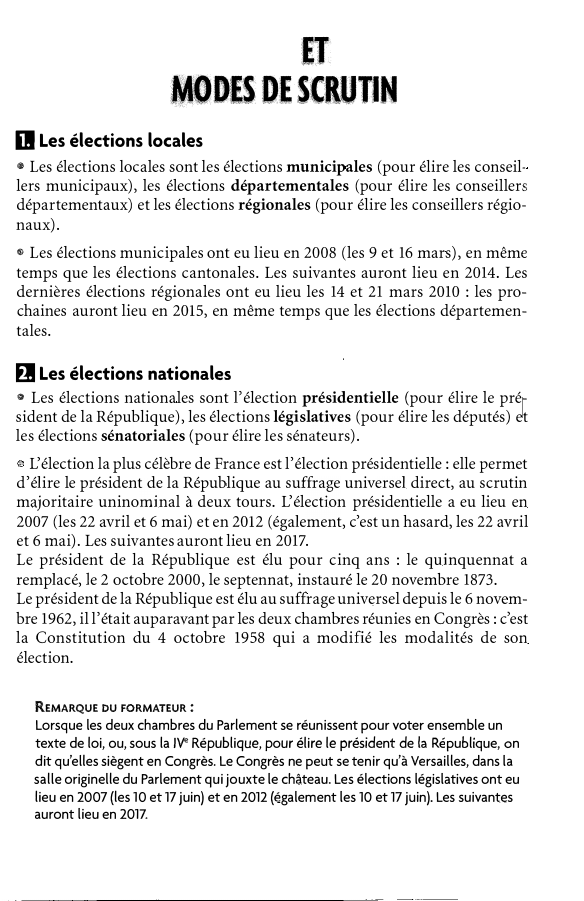 Prévisualisation du document ET

MODllDE·SCllUTIN
(1 Les élections locales
"' Les élections locales sont les élections municipales (pour élire les conseil­
lers municipaux),...