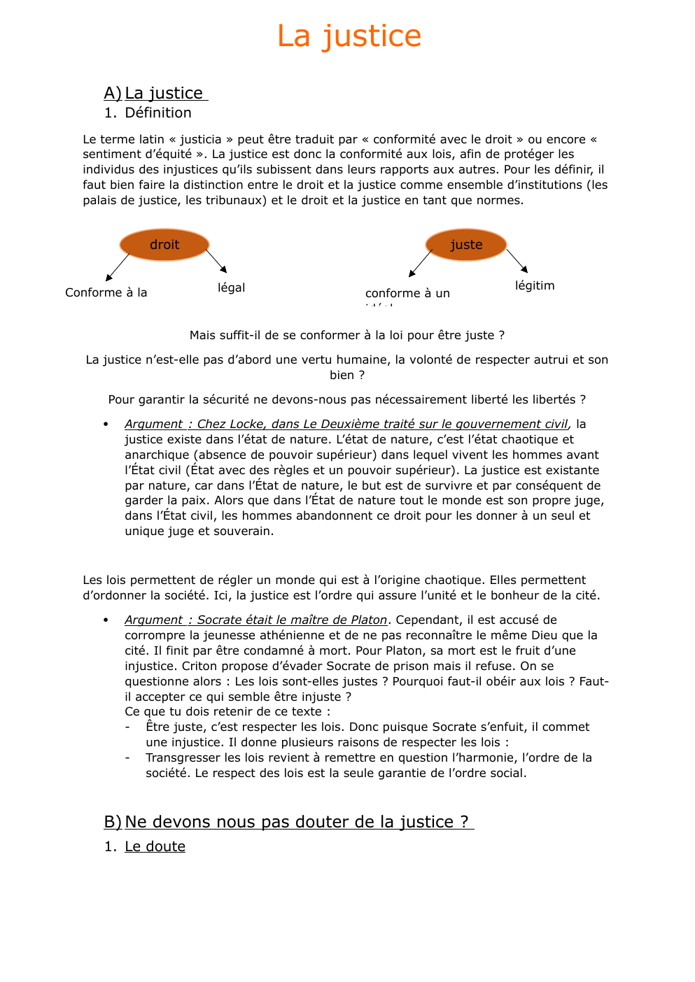 Prévisualisation du document état philo La justice